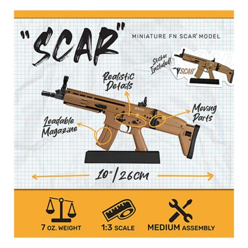 Goat Guns Tan FN SCAR Miniature Model