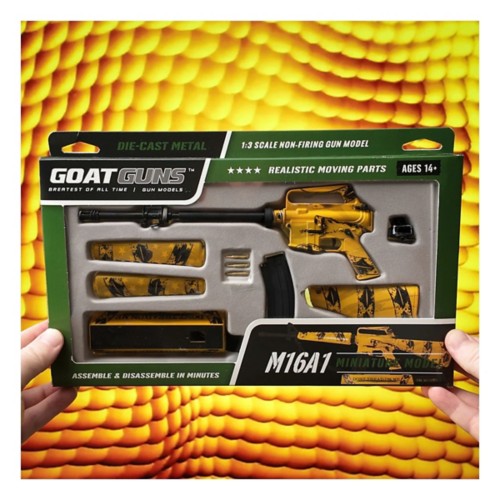 Goat Guns M16A1 Don't Tread Miniature Model