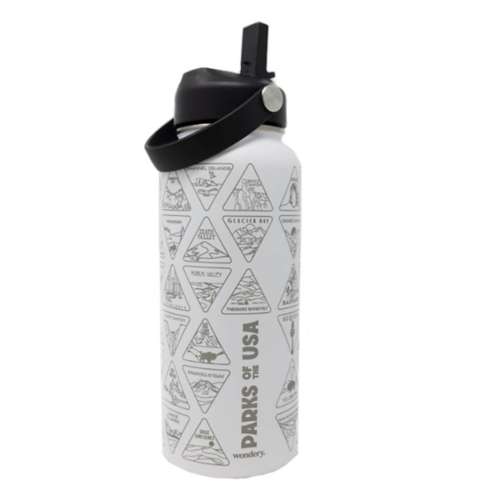  Ohio State Flag Cute Water Bottle Sports Insulated