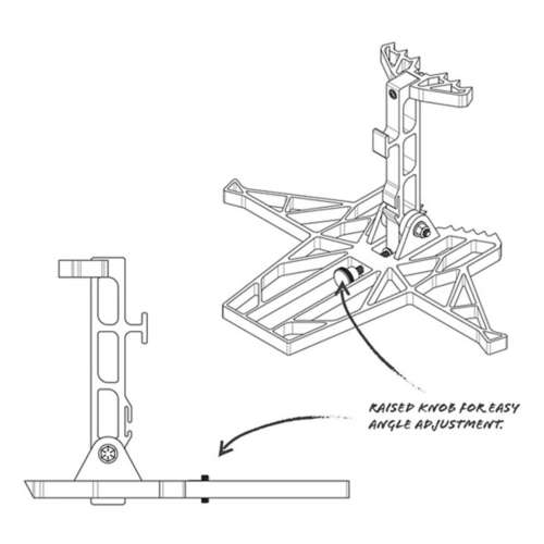 Latitude Outdoors XWing Speed Series Saddle Platform