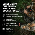 Hollow Alpaca Boot Crew Hunting Socks - Thumbnail 4 of 6