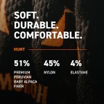 Hollow Alpaca Boot Crew Hunting Socks - Thumbnail 5 of 6