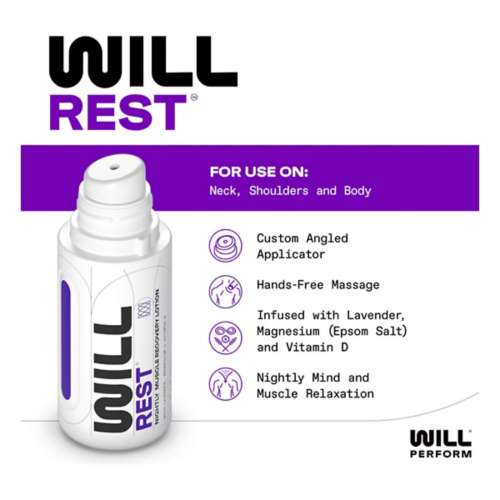 WILL Rest Nightly Muscle Recovery Lotion