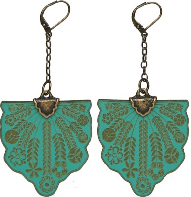 Butterflies And Banjos Tapestry Earrings