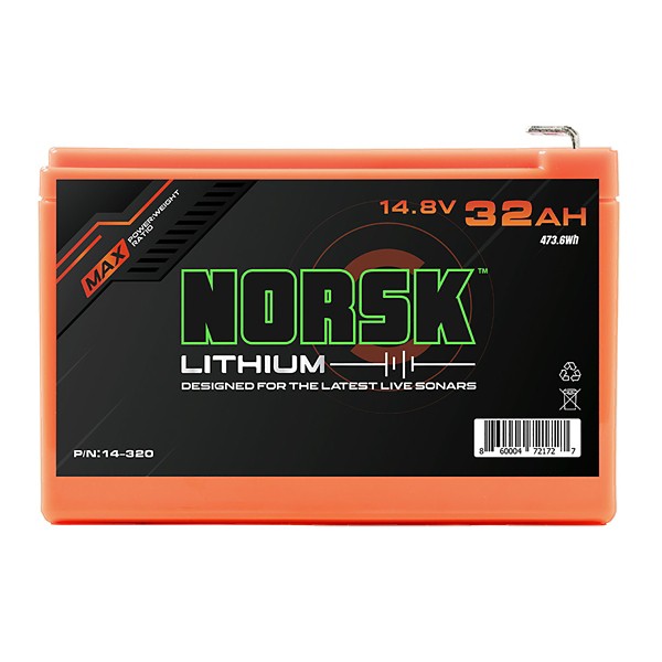 NORSK LITHIUM 32AH Lithium Ion with Charger Kit Battery