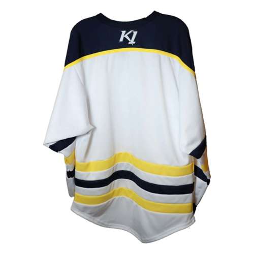 K1 Phoenix Series Hockey Jersey - White/Black/Gold - Ice Warehouse