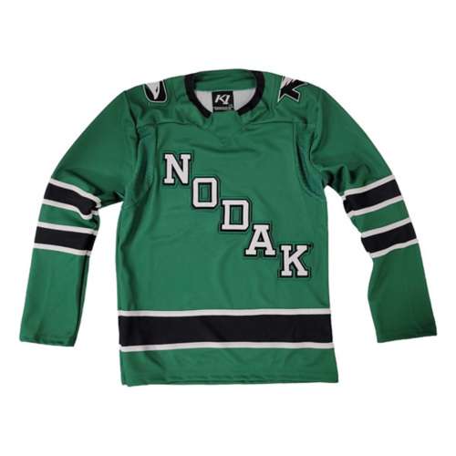 K1 Sportswear North Dakota Fighting Hawks NODAK Replica Hockey Jersey