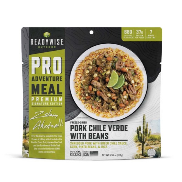 READYWISE Traditional Pork Chili Verde Freeze Dried Meal