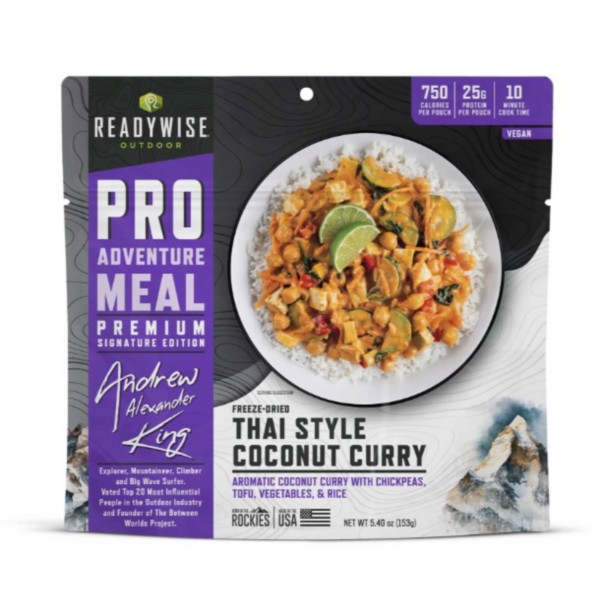 READYWISE Thai Coconut Curry Freeze Dried Meal