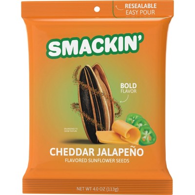 Smackin Snacks Cheddar Jalapeno Sunflower Seeds