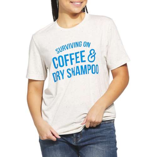 Women's Ruby's Rubbish Surviving On Coffee T-Shirt