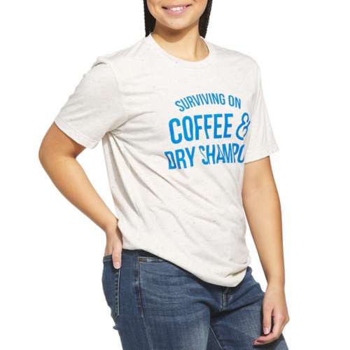Women's Ruby's Rubbish Surviving On Coffee T-Shirt