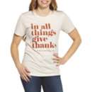 Women's Ruby's Rubbish Give Thanks T-Shirt