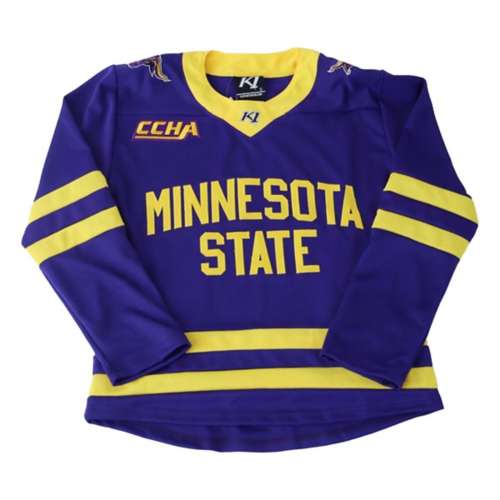 K1 Sportswear Minnesota State Mavericks Streetcut Replica Hockey Jersey