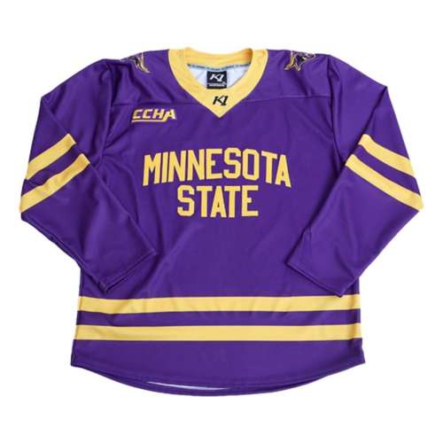 K1 Sportswear Minnesota State Mavericks Streetcut Replica Hockey Jersey