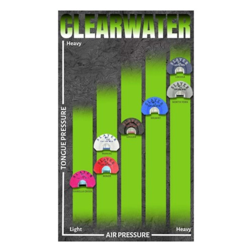 Slayer Calls Clearwater Workhorse Series 3-Pack Elk Reeds Elk Call