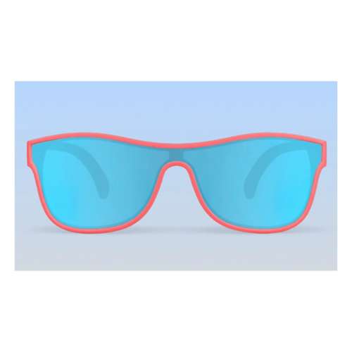 Boys' Junior Roshambo Slater Shield Polarized Sunglasses Pink/Blue