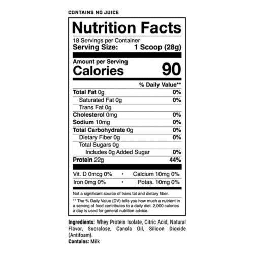 1st Phorm Phormula-1 Clear Whey Protein Isolate