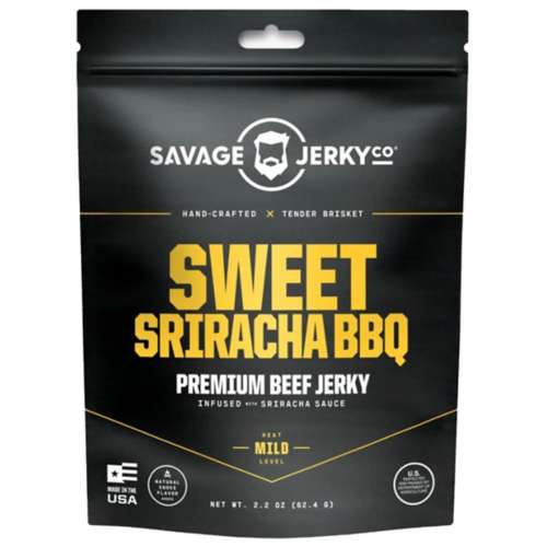 Savage Jerky Sweet Sriracha BBQ Beef Jerky