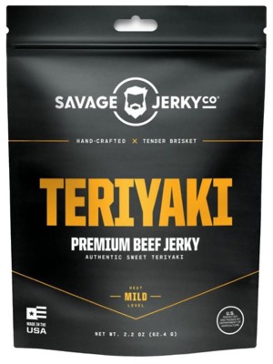 Savage Jerky Teriyaki Beef Jerky