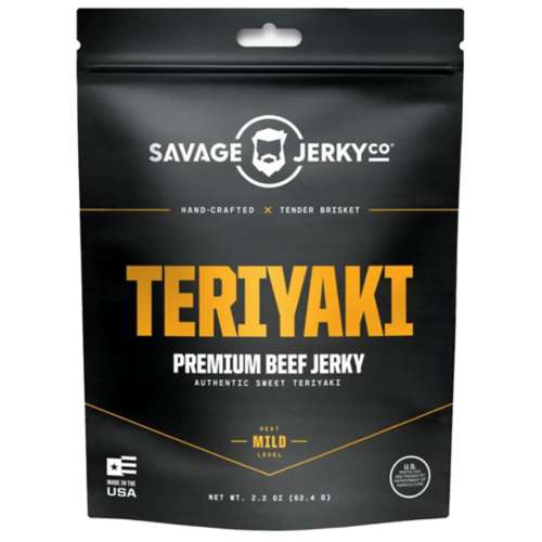 Savage Jerky Teriyaki Beef Jerky