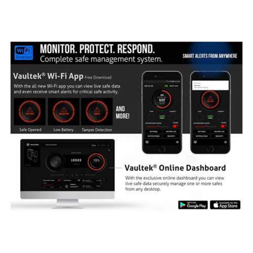 Vaultek Biometric Bluetooth Slider Safe