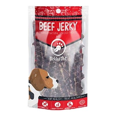Tickled Pet Beef Jerky Dog Treats
