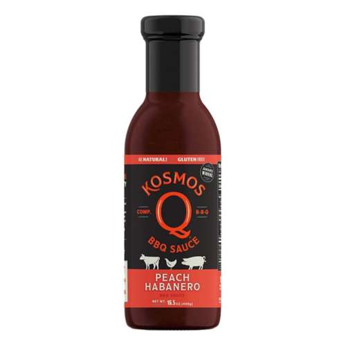 Kosmos Peach Habanero BBQ Sauce