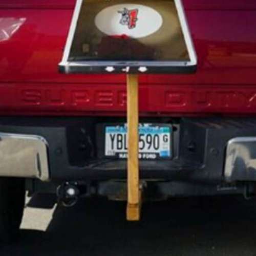 Boss Toss Bean Bag Game Tailgating Hitch Mount