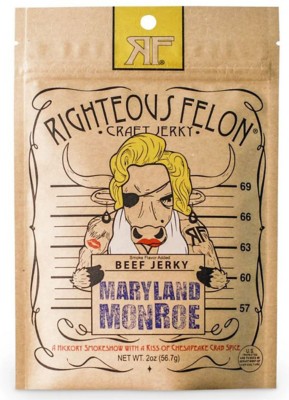 Righteous Felon Maryland Monroe Beef Jerky