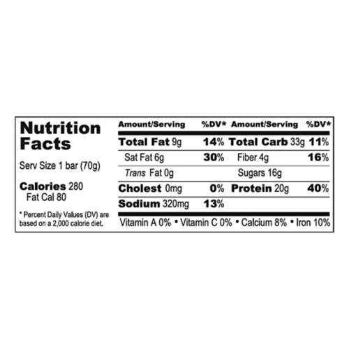 PRO BAR Coffee Crunch 20g Protein Bar with Caffeine