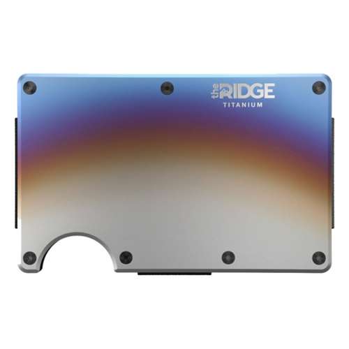 Ridge Titanium Money Clip Wallet