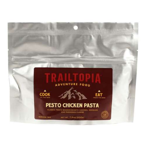 Trailtopia Pesto Chicken Pasta