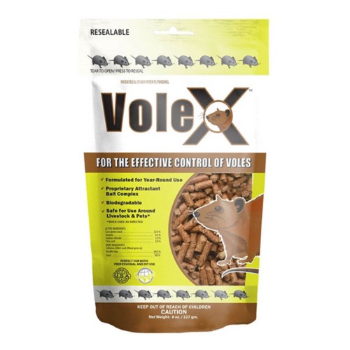 VoleX Non-Toxic Bait Pellets For Voles 8 oz 1 pk