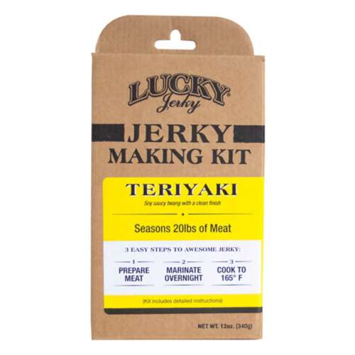 Lucky Jerky Teriyaki Seasoning Kit