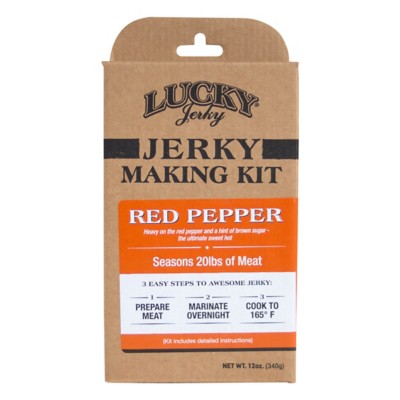 Lucky Jerky Red Pepper Seasoning Kit