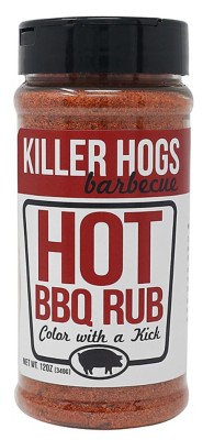 Killer Hogs Hot BBQ Rub 12 oz