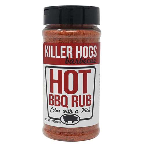 Killer Hogs Hot BBQ Rub 12 oz