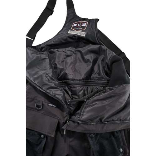 Striker Ice Climate Bib: L; Black