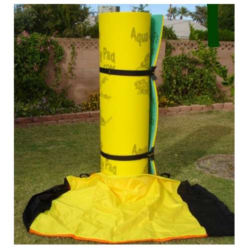 Aqua Lily Pad Storage Bag