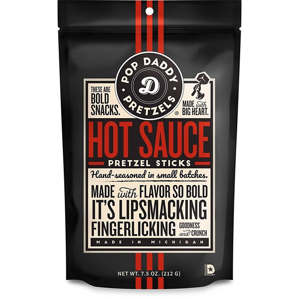 Pop Daddy Popcorn Hot Sauce Seasoned Petzels