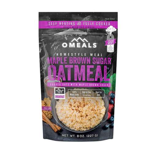 Omeals Maple Brown Sugar Oatmeal