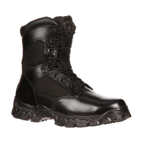 Men's Rocky Alpha Force Side Zip 8" Waterproof Work Boots