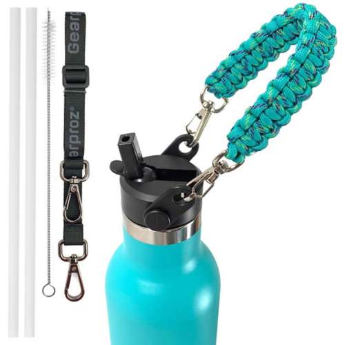 Gearproz HydroCord Straw Lid and Paracord Handle Standard Mouth
