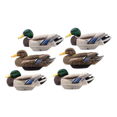 Heyday HydroFoam Flocked Mallard Duck Decoys 6 Pack