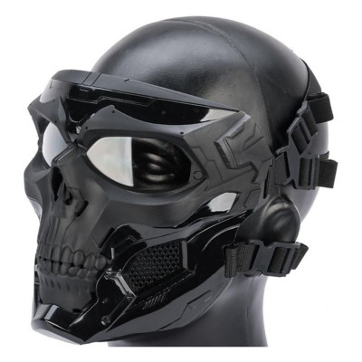 Matrix Skull Messenger Face Mask