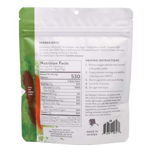 Heather's Choice Apple Pie Breakfast