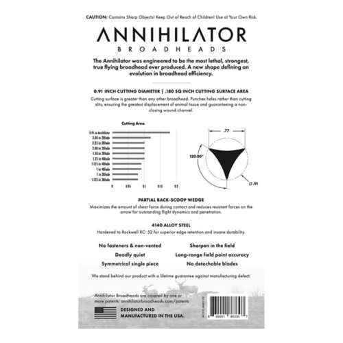 ANNIHILATOR Broadheads