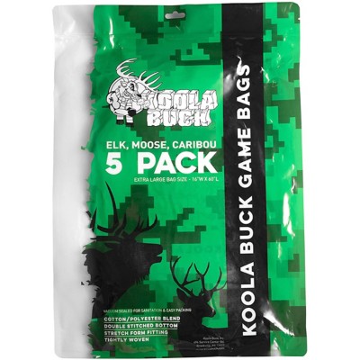 Koola Buck XL Game Bags 5 Pack for Elk, Moose, Caribou