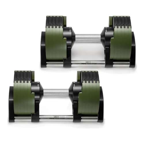 SMRTFT Nuobell 50lb Adjustable Dumbbell Set